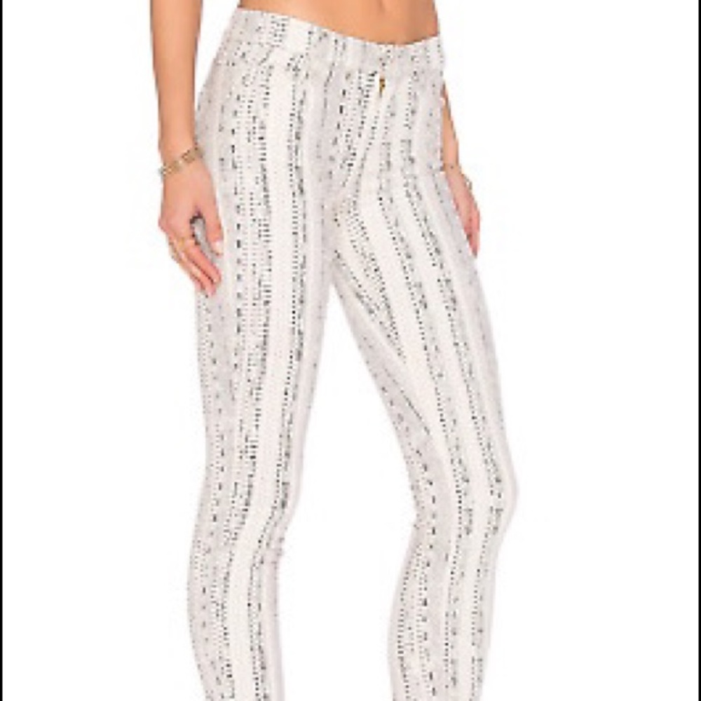 MOTHER looker ankle fray jeans
